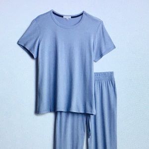Short sleeve Tee and Pants Pajamas Set